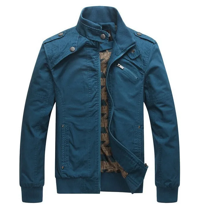 GoBliss Men's Casual Army Jackets