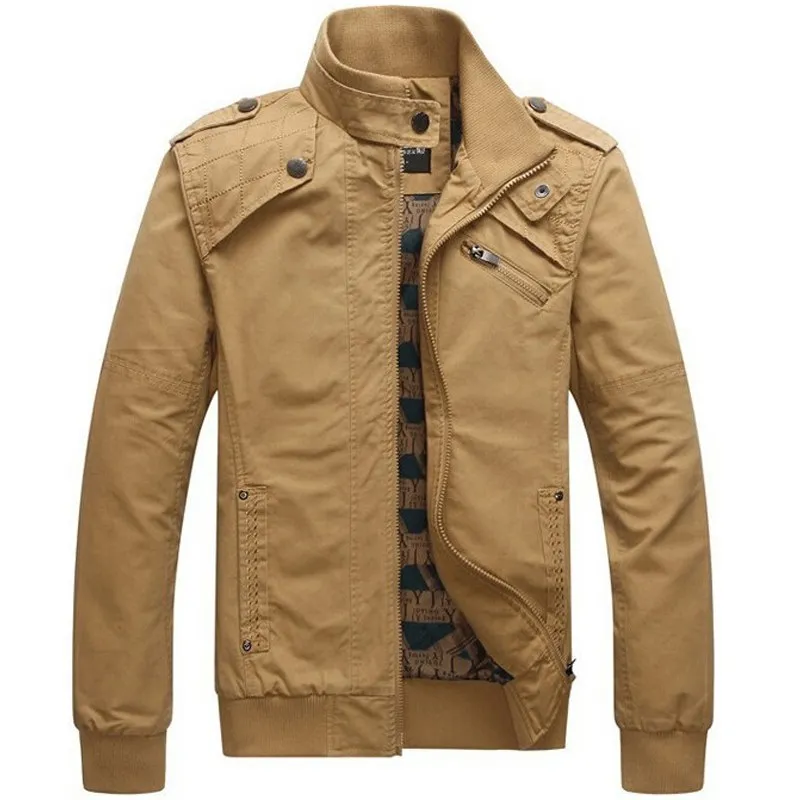 GoBliss Men's Casual Army Jackets