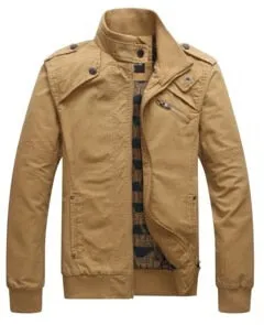 GoBliss Men's Casual Army Jackets