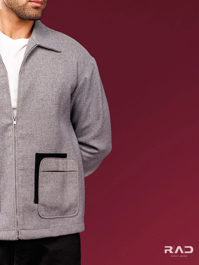 Grey Tweed Jacket