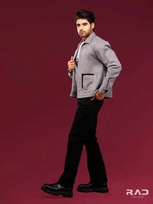 Grey Tweed Jacket