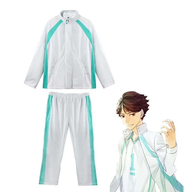 Haikyuu Aobajohsai High Jacket Uniform Oikawa Tooru Cosplay Costume