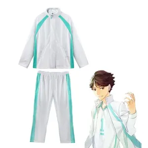 Haikyuu Aobajohsai High Jacket Uniform Oikawa Tooru Cosplay Costume