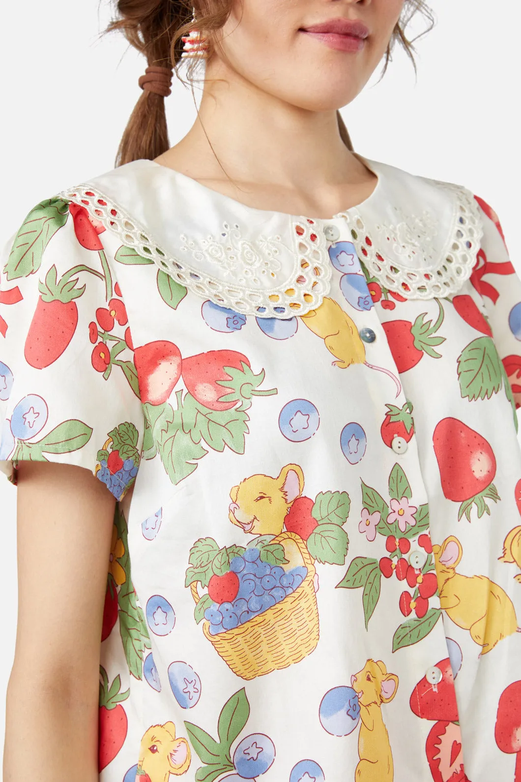 Hamper Printed Blouse