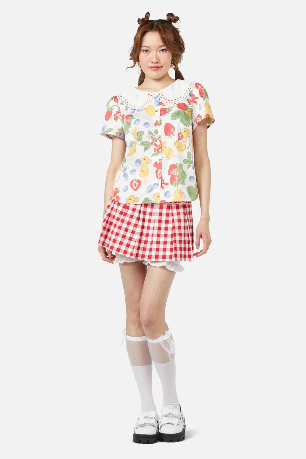 Hamper Printed Blouse