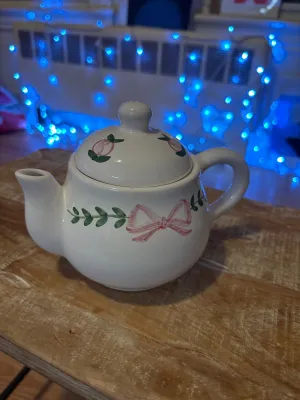 Hand painted Tea Pot