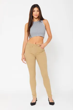 High-rise skinny pants