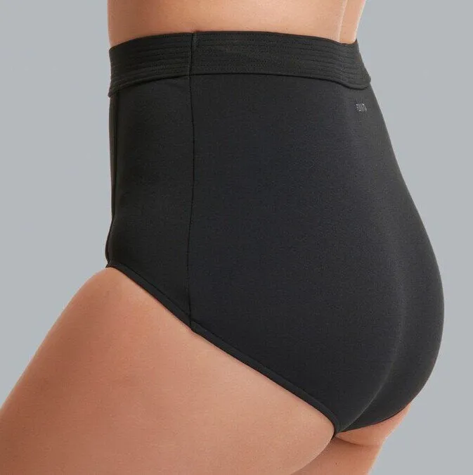 High Waisted Brief - Black