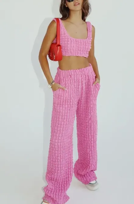 High Waisted Bubble Pants