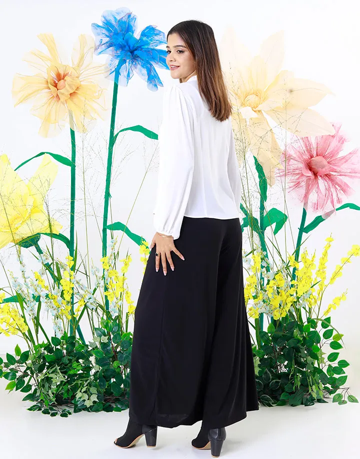 High Waisted Flared Pant
