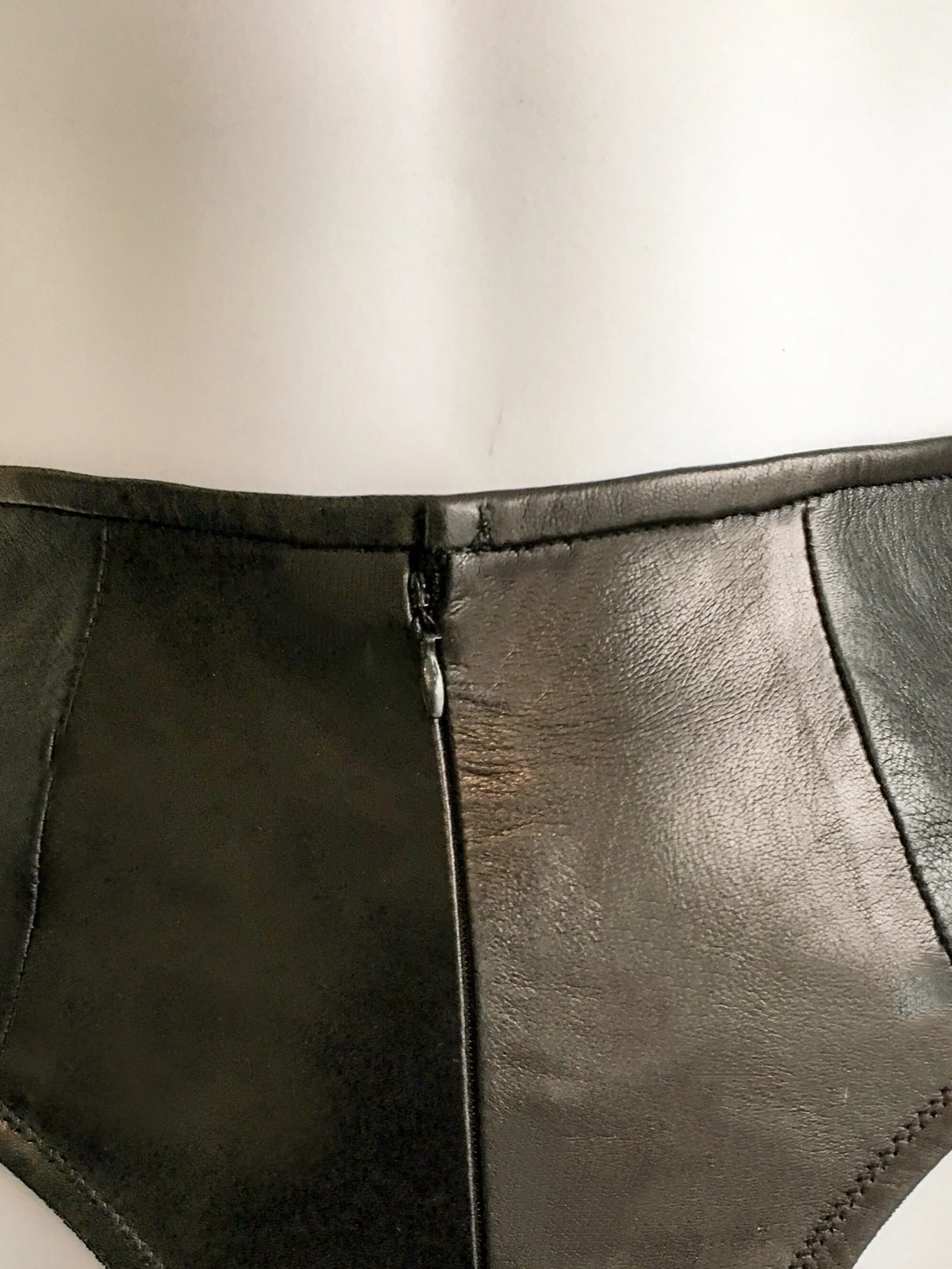 High Waisted Garter Briefs