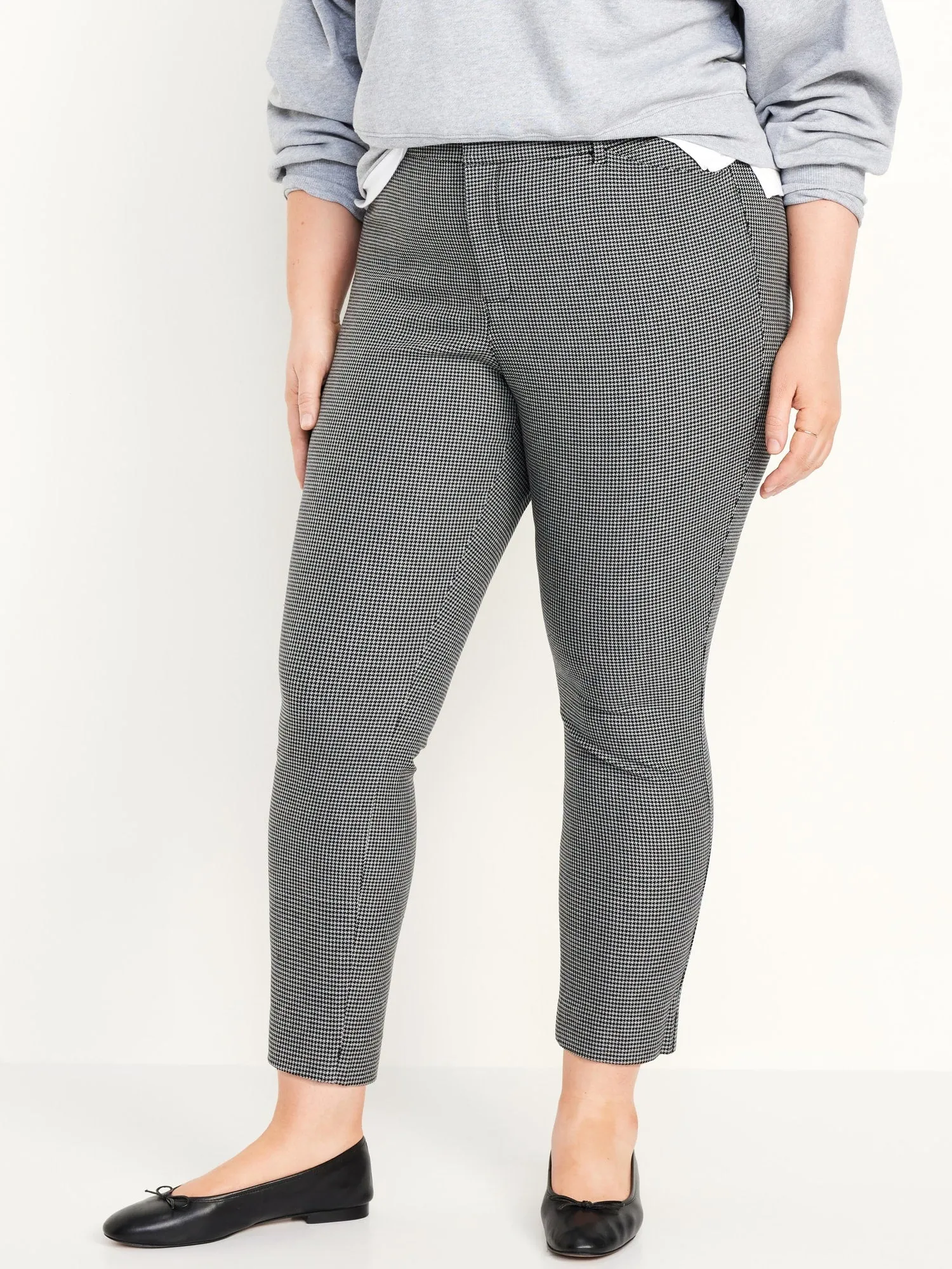 High-Waisted Pixie Skinny Ankle Pants