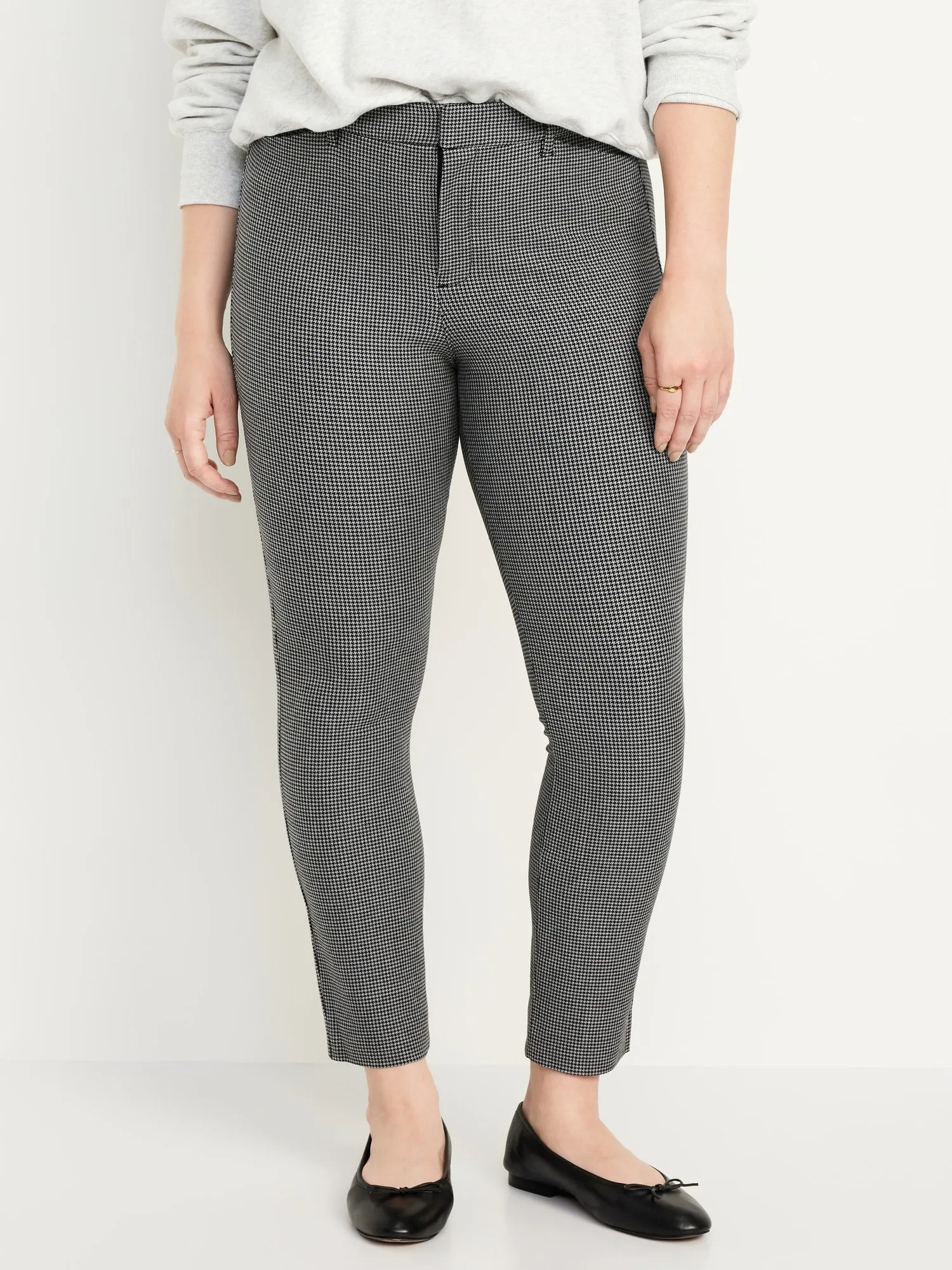 High-Waisted Pixie Skinny Ankle Pants