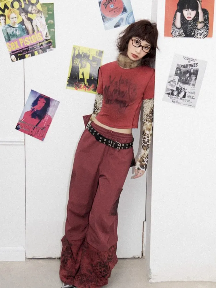 High Waisted Straight Leg Pants【s0000012270】