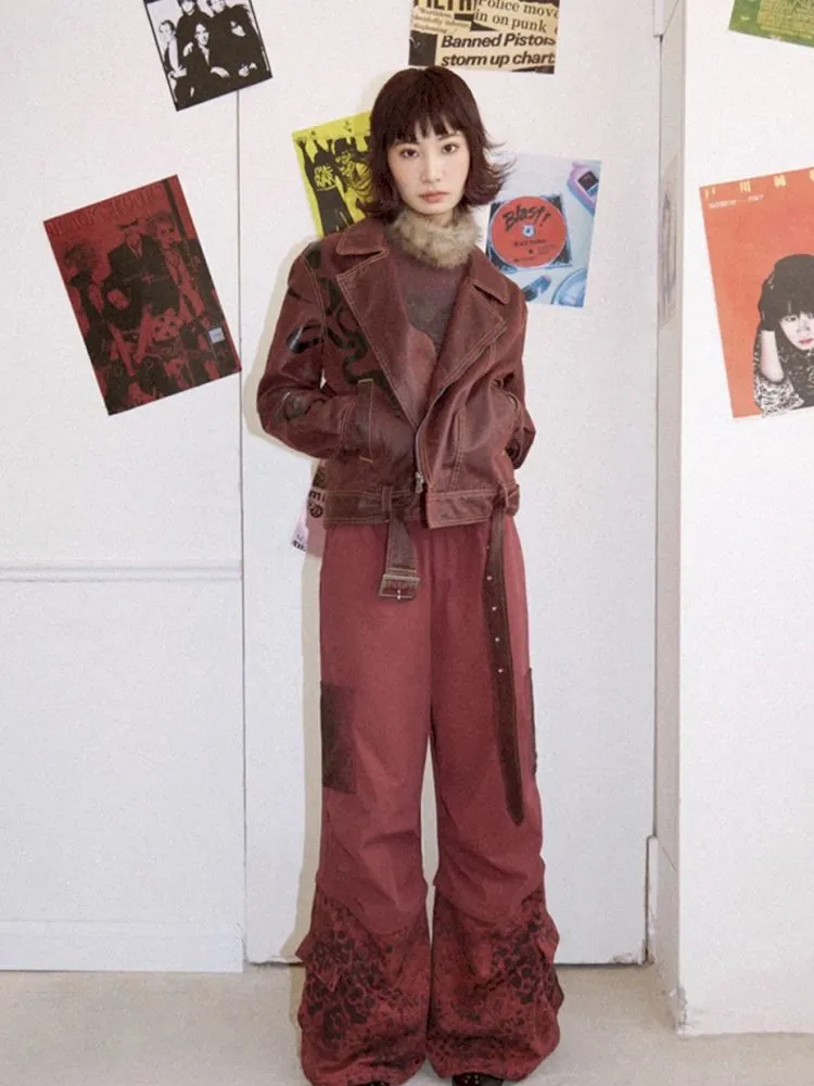High Waisted Straight Leg Pants【s0000012270】