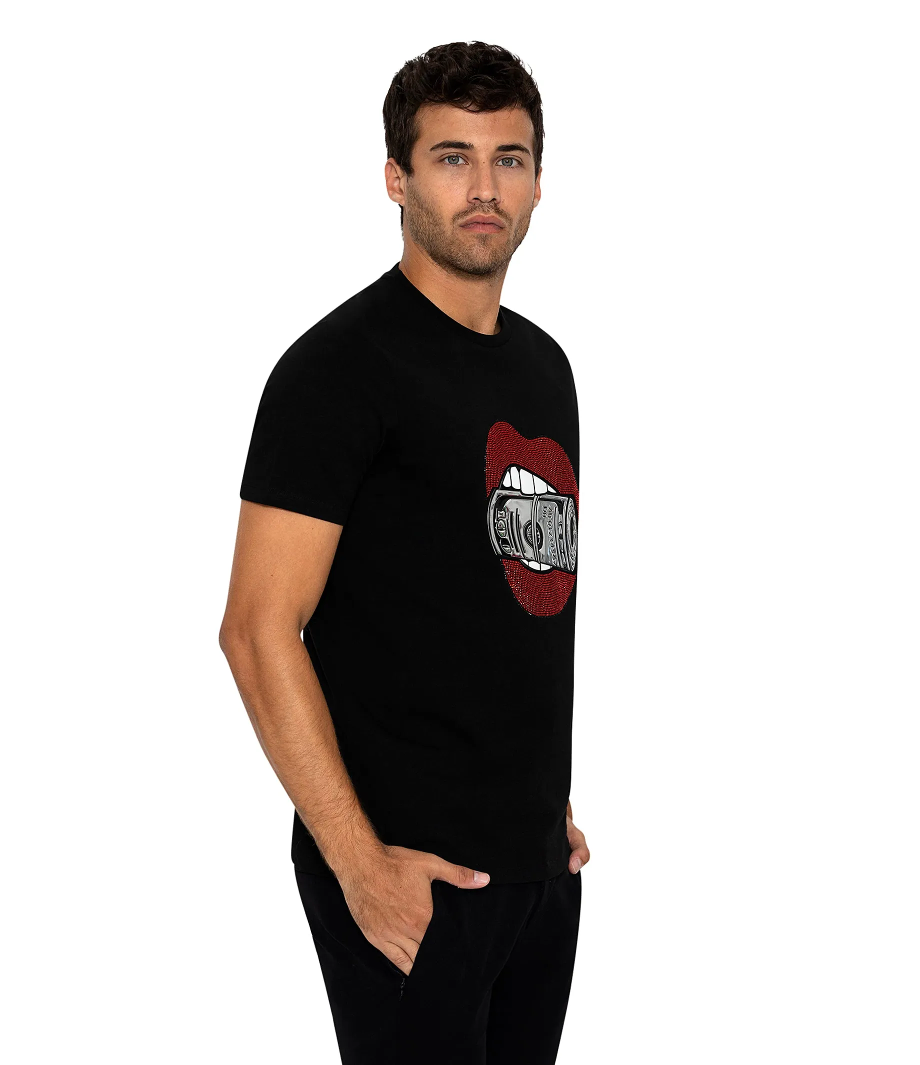 HONEY MONEY BLACK T-SHIRT