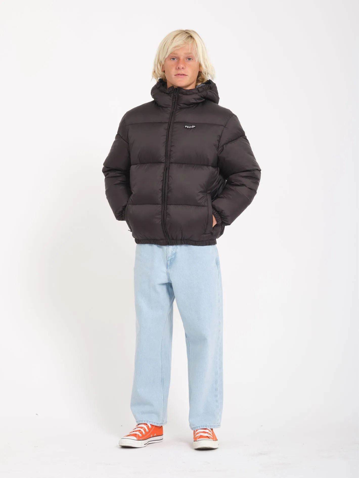 Iconic Jacke (wendbar) - BLACK - (KINDER)