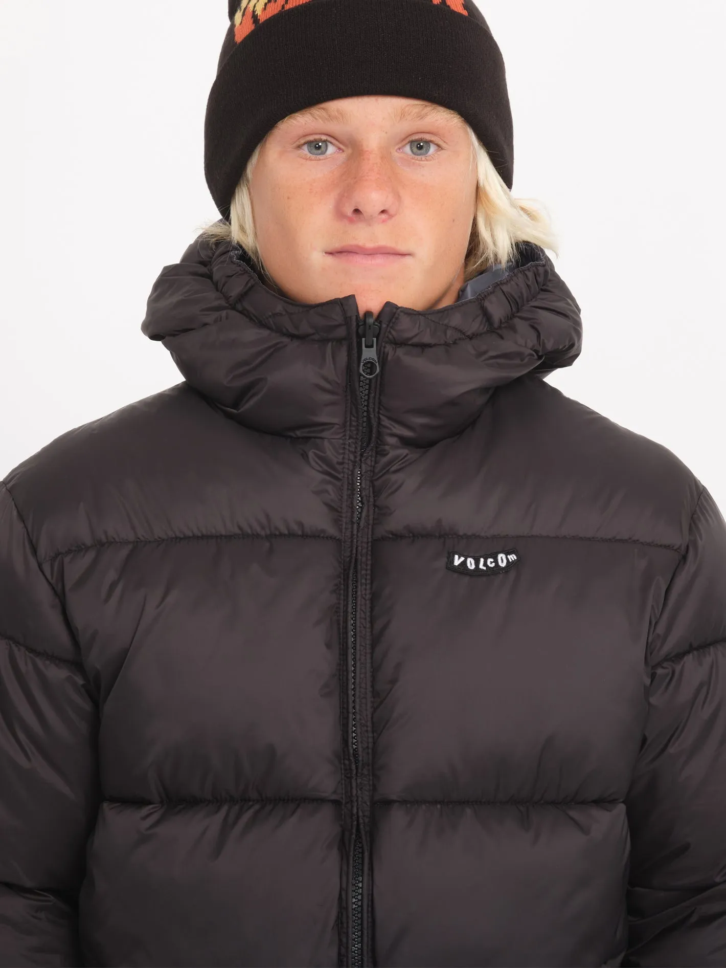 Iconic Jacke (wendbar) - BLACK - (KINDER)
