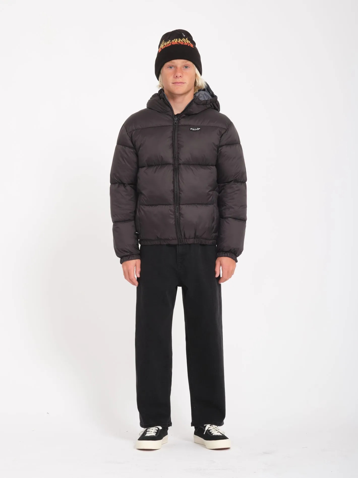 Iconic Jacke (wendbar) - BLACK - (KINDER)