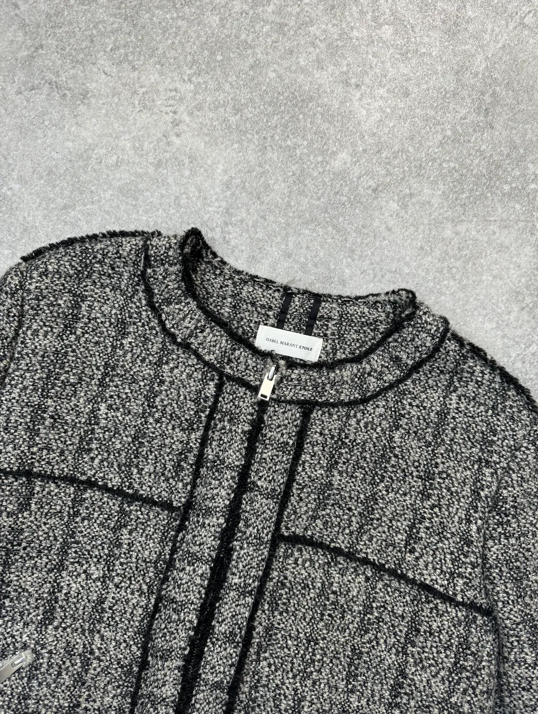 Isabel Marant Etoile Tweed Boucle Jacket