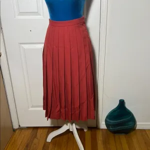 JAEGER London Vintage Pleat Skirt 6 Small