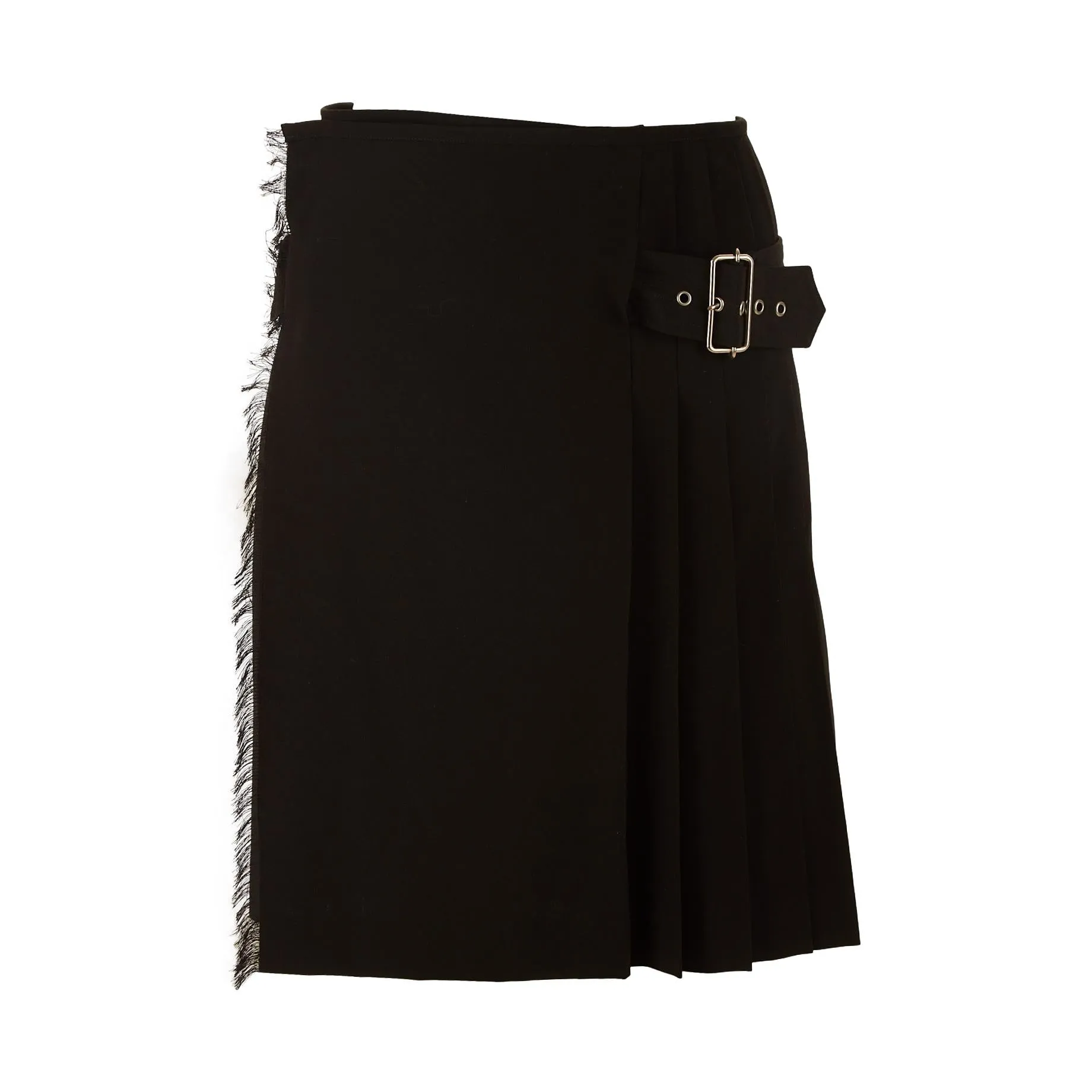 Jean Paul Gaultier Black Pleated Skirt
