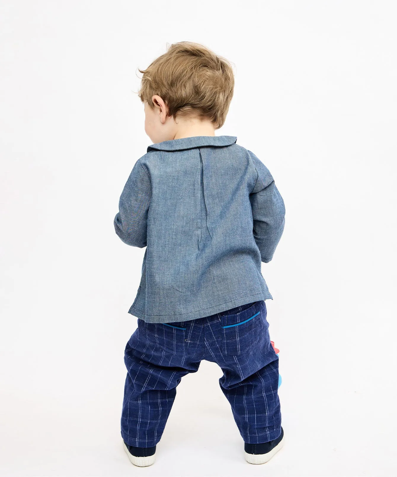 Jefferson Baby Shirt, Denim
