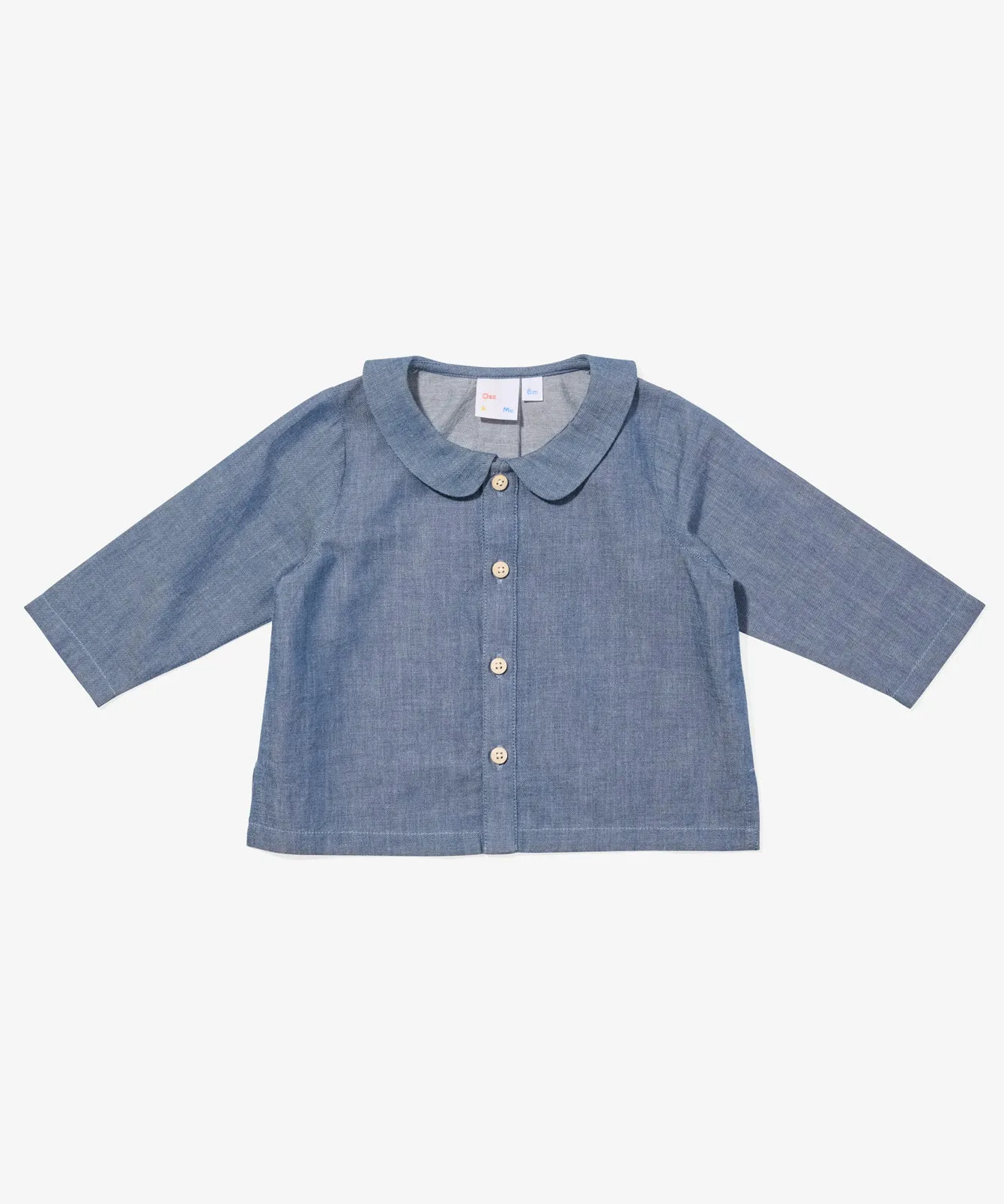 Jefferson Baby Shirt, Denim