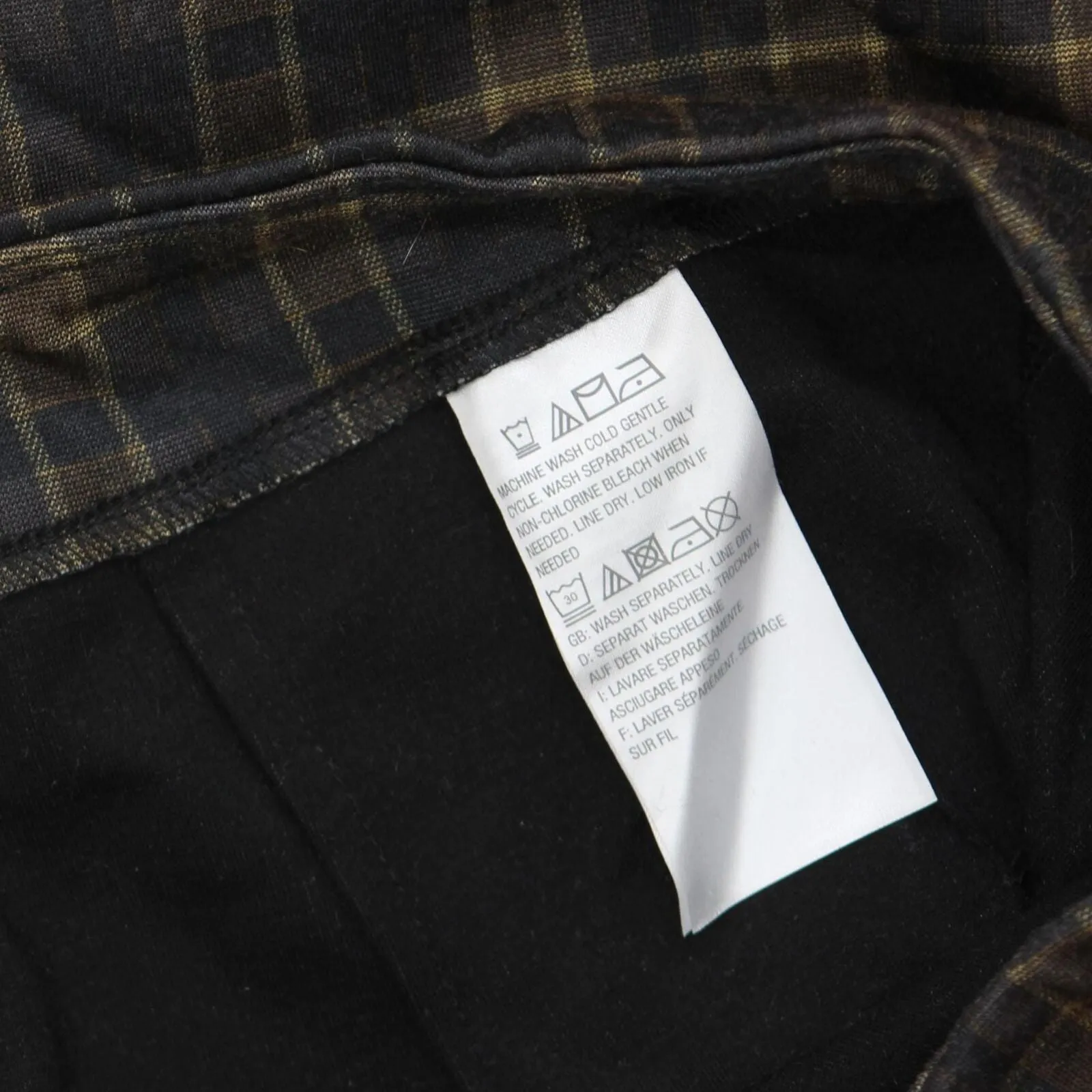 Joan Rivers Womens Petite Length Plaid Pull-On Ankle Pants Brown / Black PS