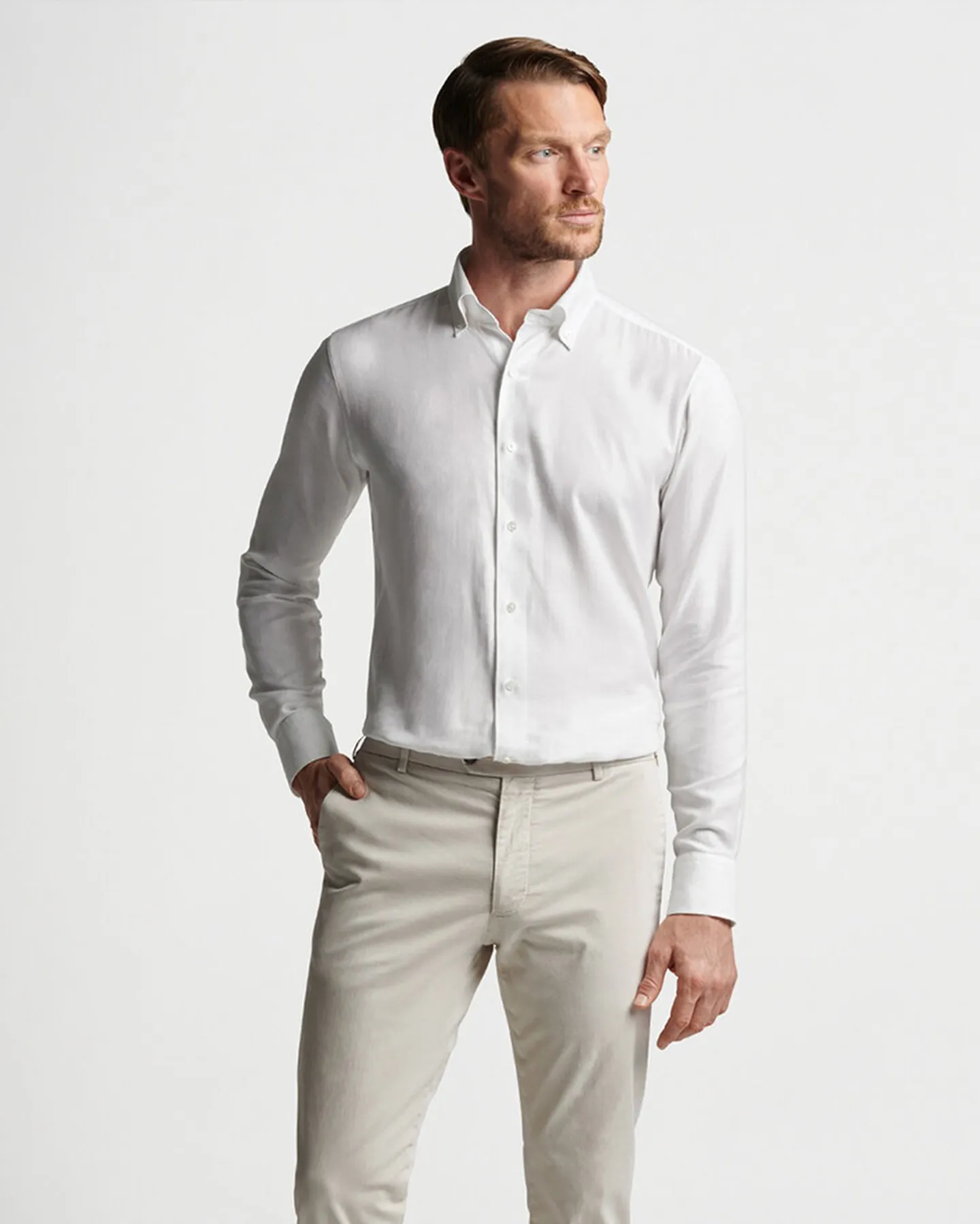 JOURNEYMAN SPORT SHIRT - WHITE