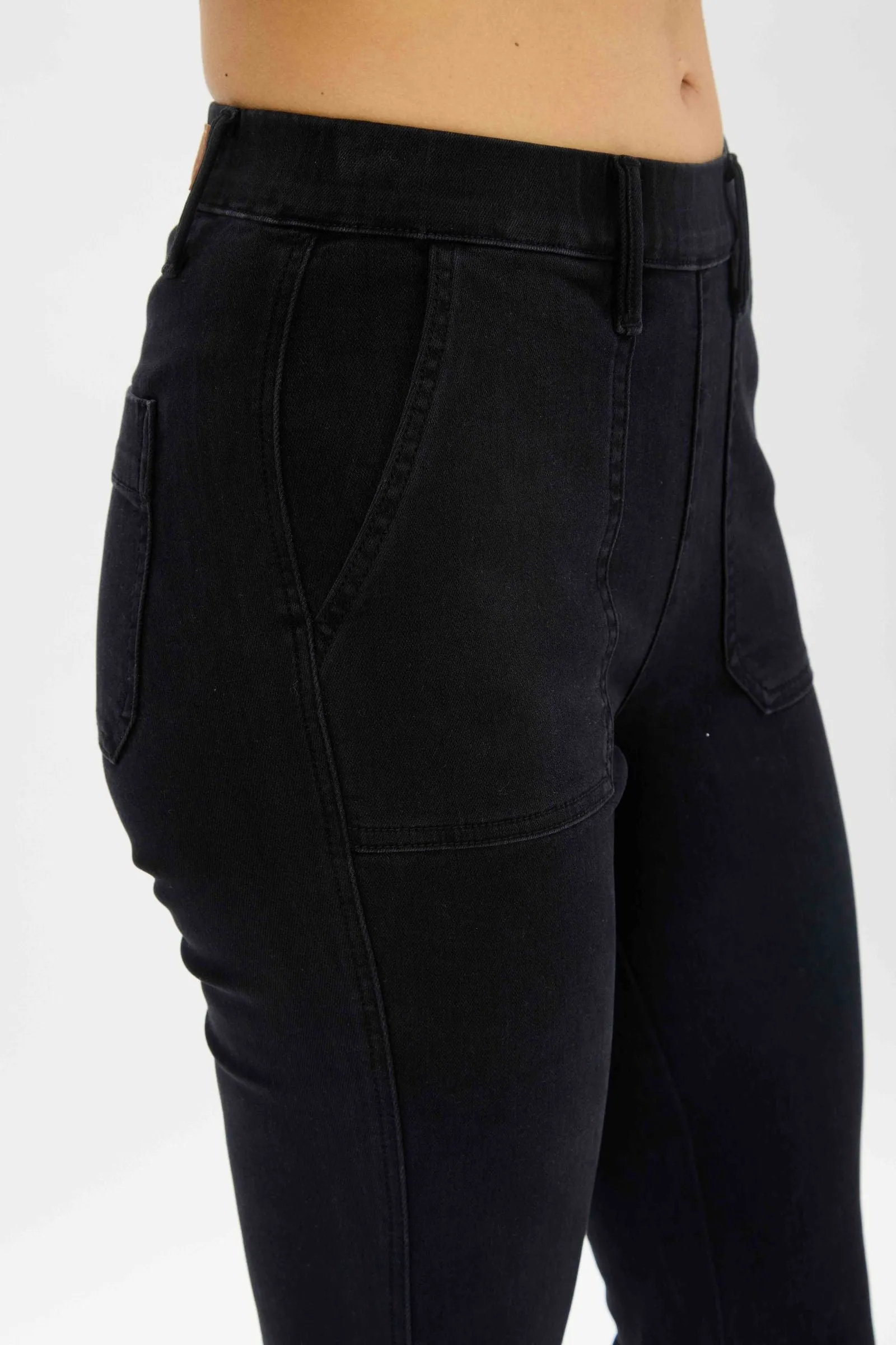 Judy Blue | Black Pull On Flares