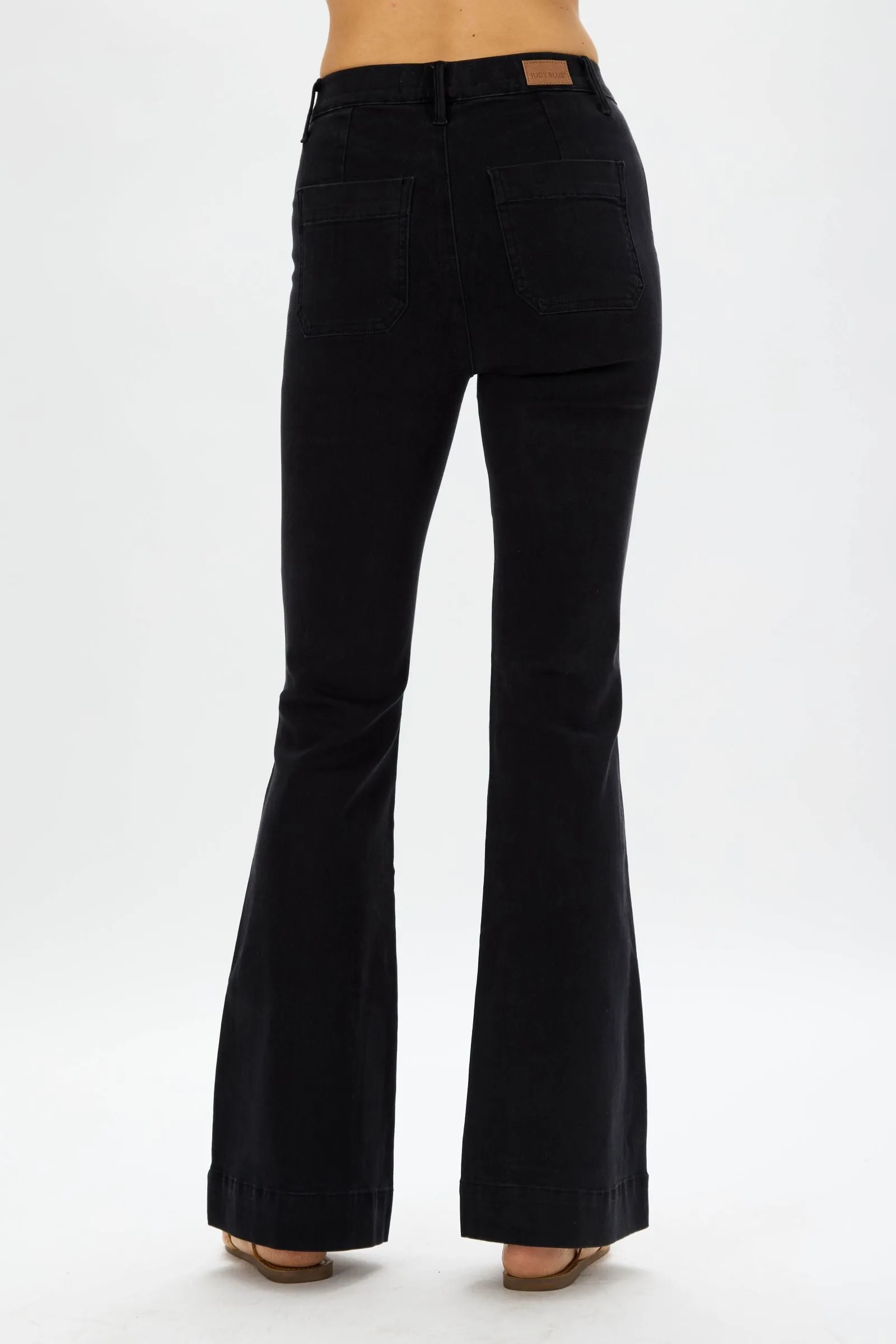 Judy Blue | Black Pull On Flares