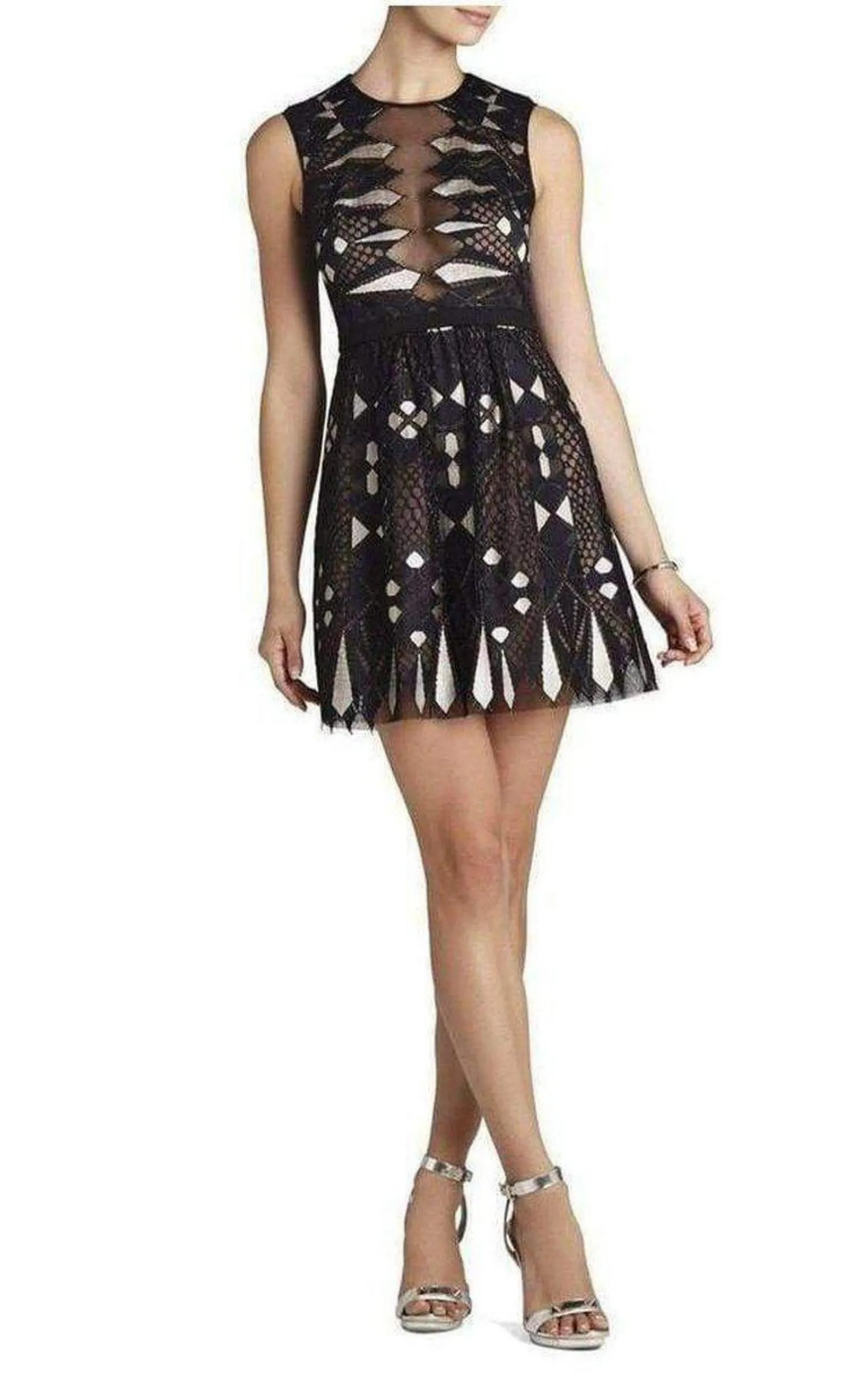 Kailey Sleeveless A-Line Dress