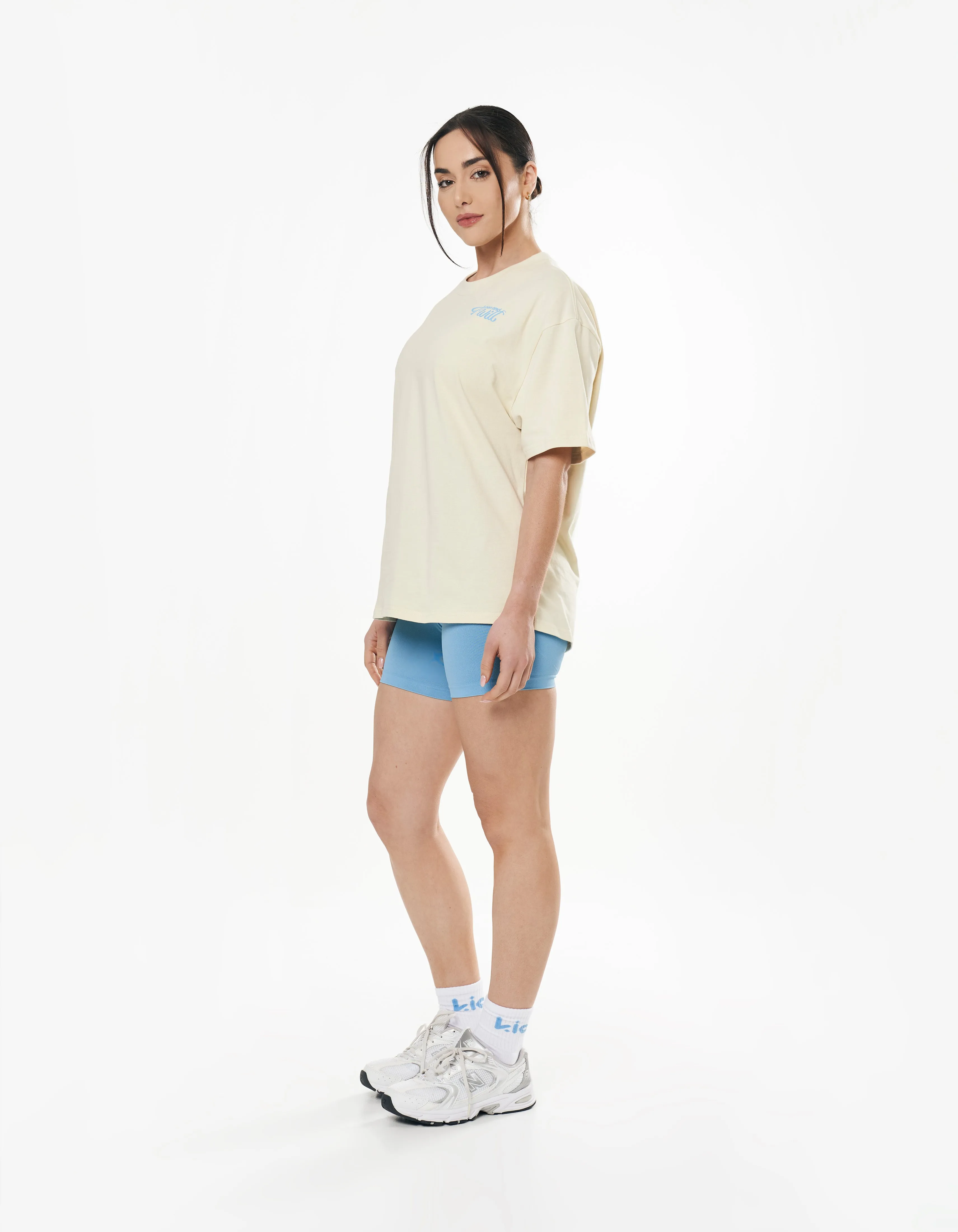 Kic I Will Tee - Cream