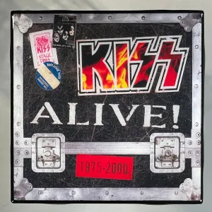 KISS Alive! 1975-2000 Coaster Custom Ceramic Tile