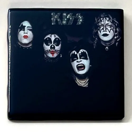 KISS First Album Coaster Custom Ceramic Tile