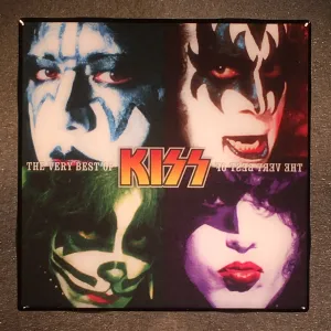 KISS The Very Best Of Coaster Custom Ceramic Tile