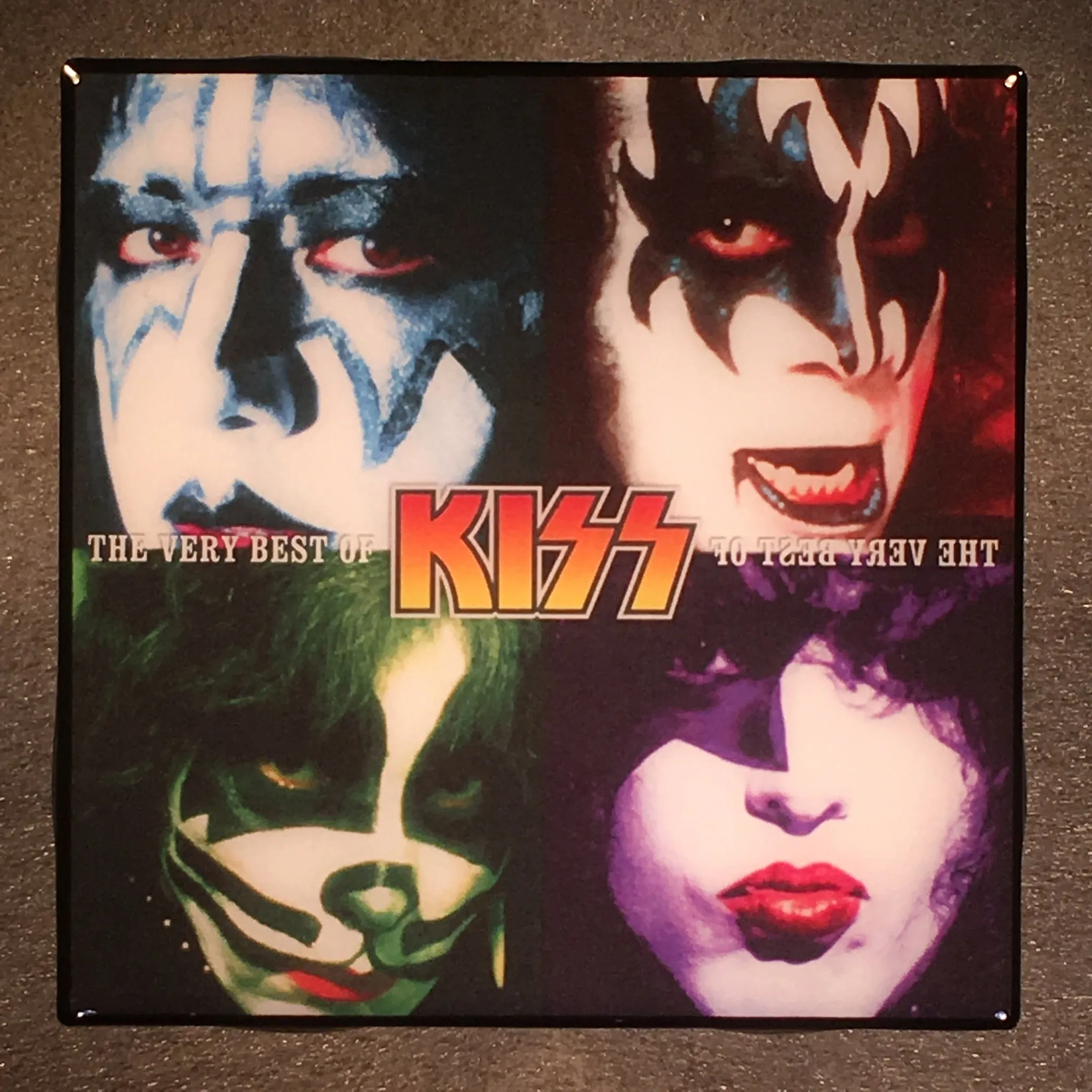 KISS The Very Best Of Coaster Custom Ceramic Tile
