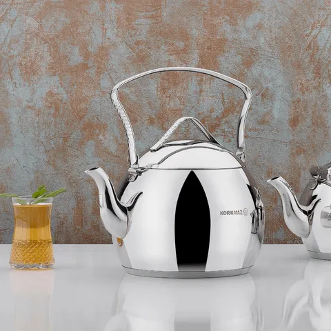 Korkmaz 2 Litre Tombik Tea Pot A093