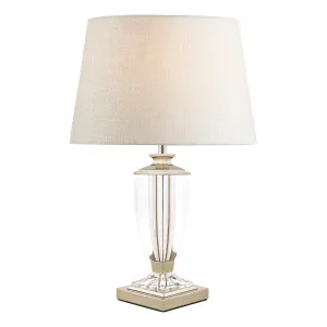 Laura Ashley Carson Polished Nickel & Crystal LA3688772-Q  Table Lamp Base Small