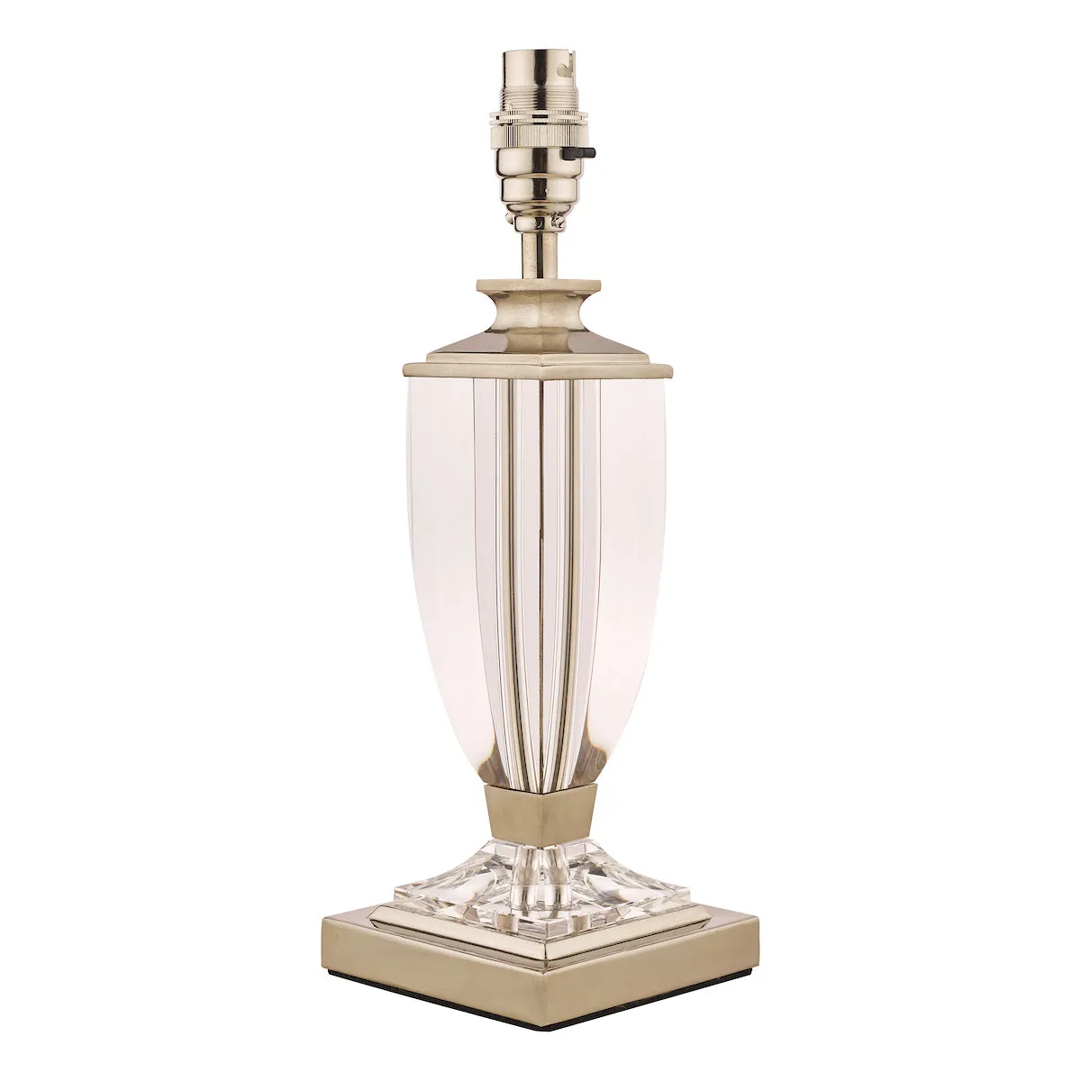 Laura Ashley Carson Polished Nickel & Crystal LA3688772-Q  Table Lamp Base Small
