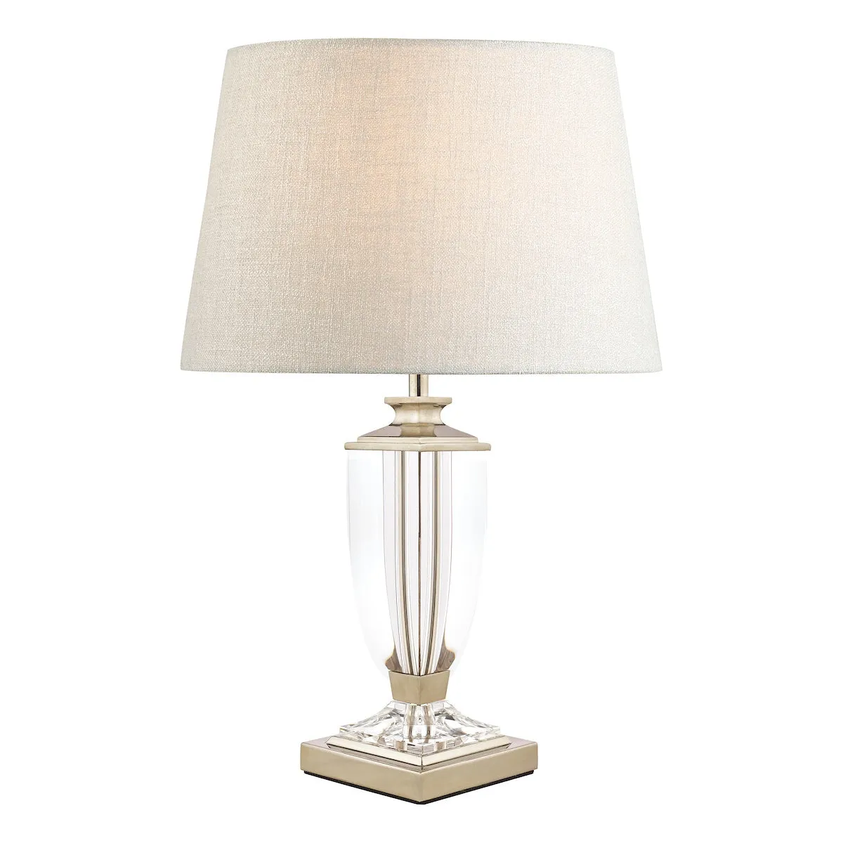Laura Ashley Carson Polished Nickel & Crystal LA3688772-Q  Table Lamp Base Small