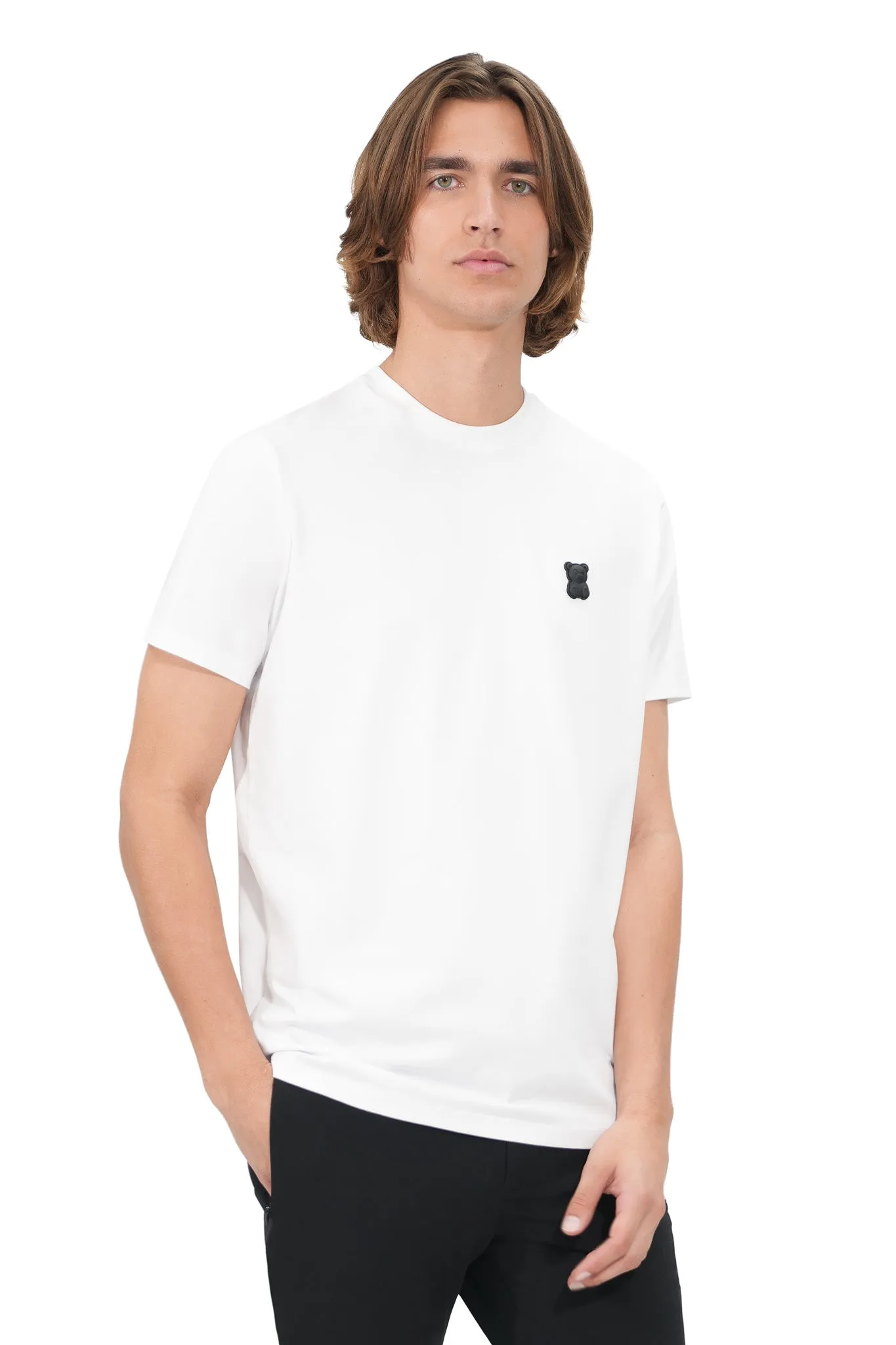 LAURENT MT WHITE T SHIRT