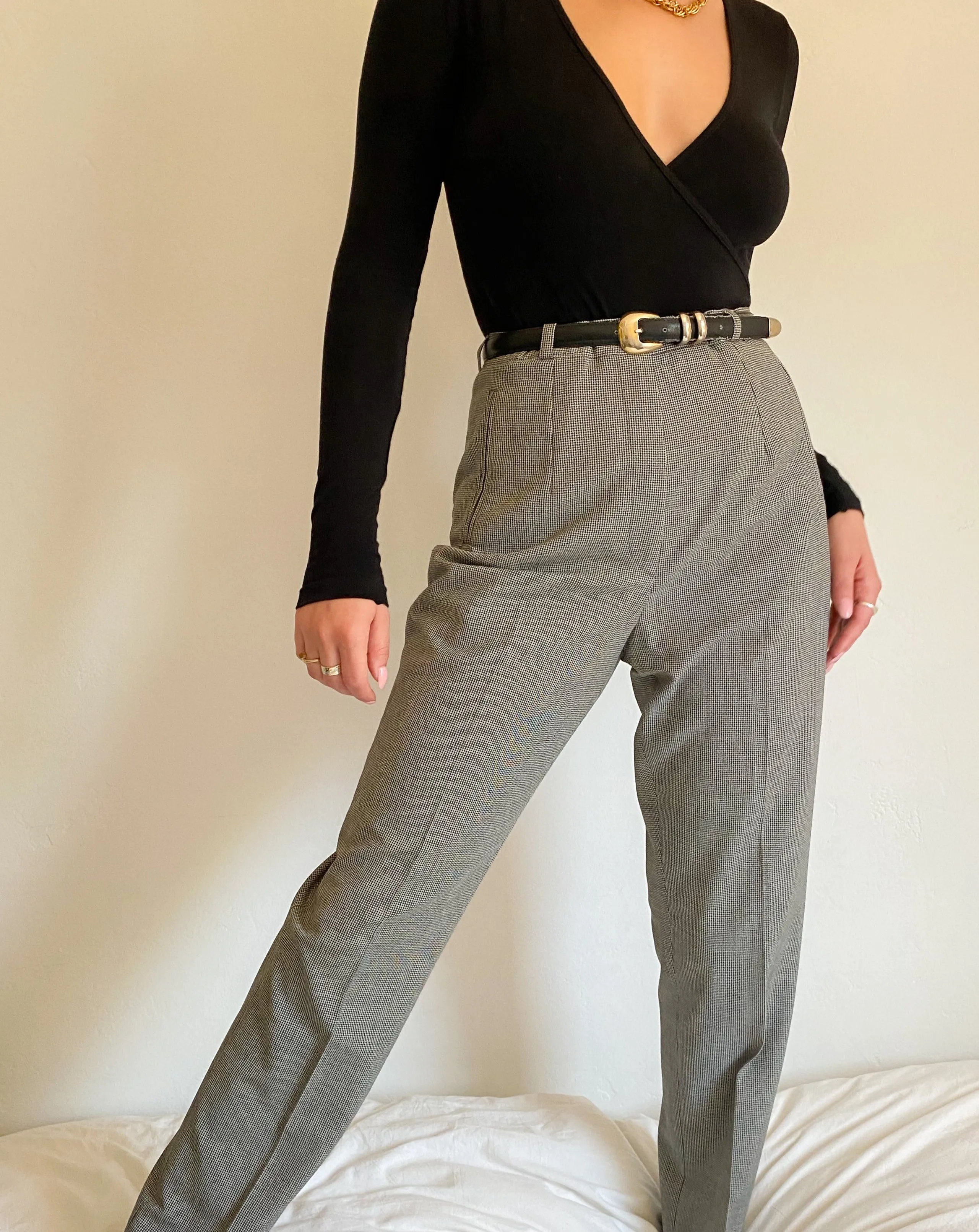 Le Painty Paris Houndstooth Trouser