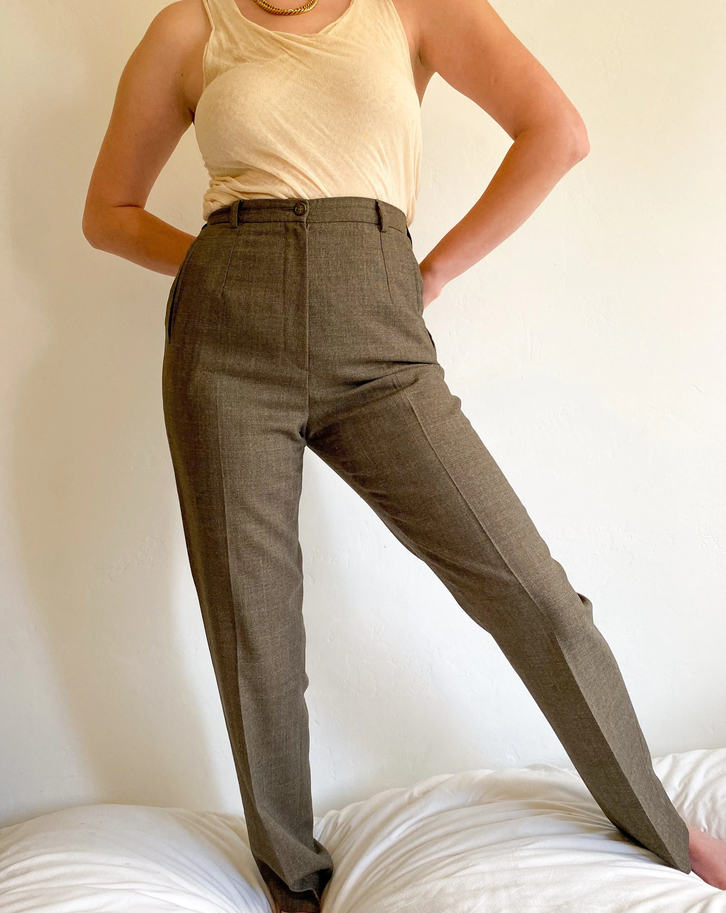 Le Painty Paris Tweed Trouser
