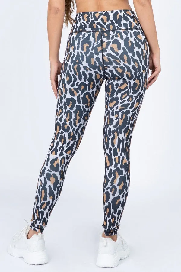 Leopard Workout -Black