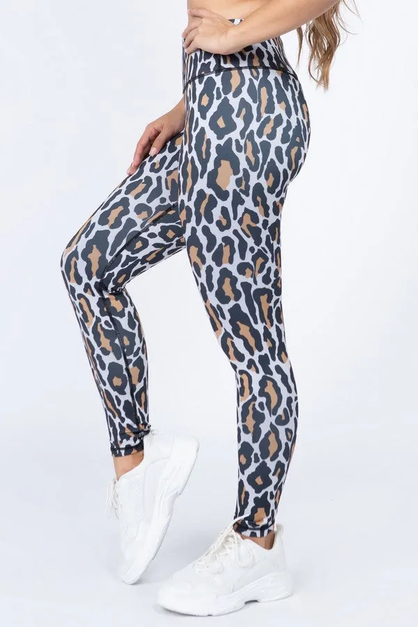 Leopard Workout -Black