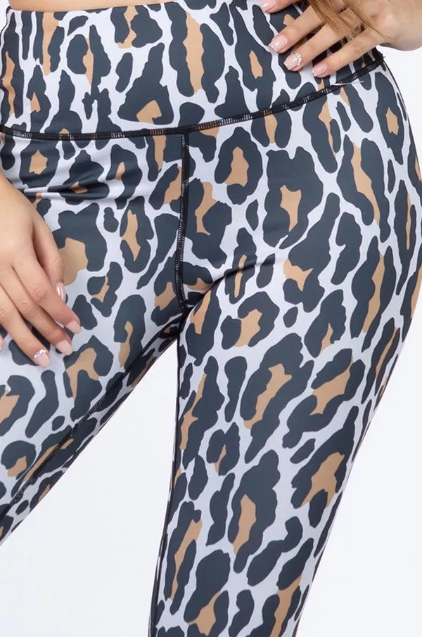 Leopard Workout -Black
