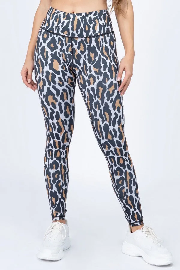 Leopard Workout -Black