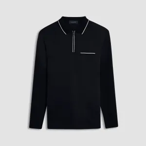 Long-sleeved Polo Shirt